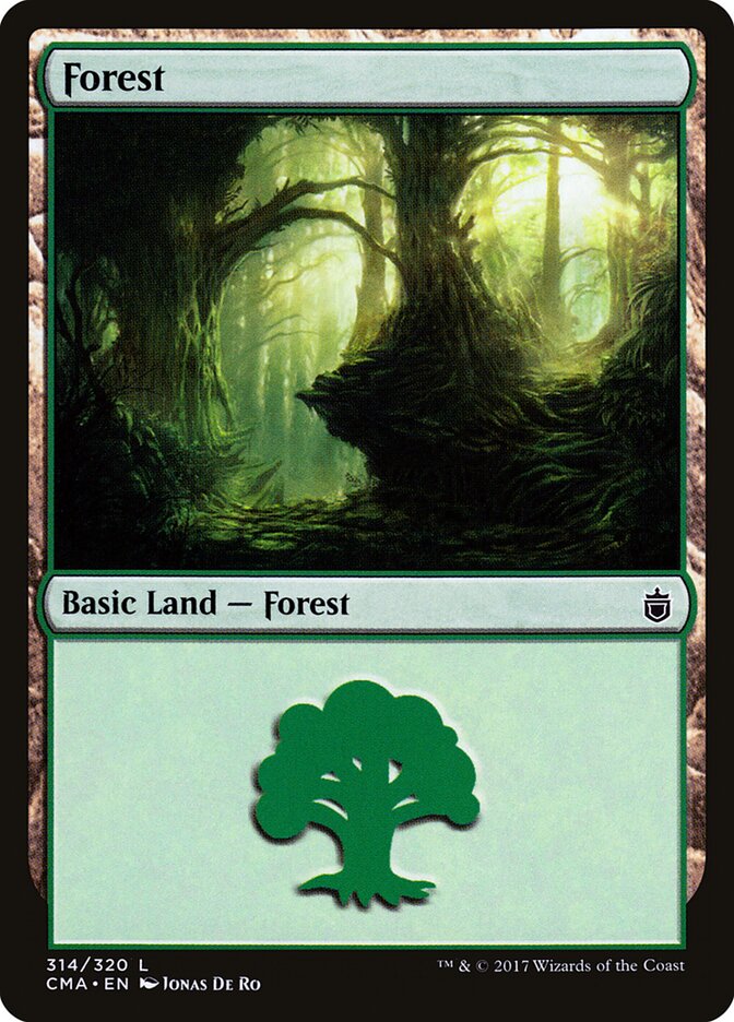 Forest card front