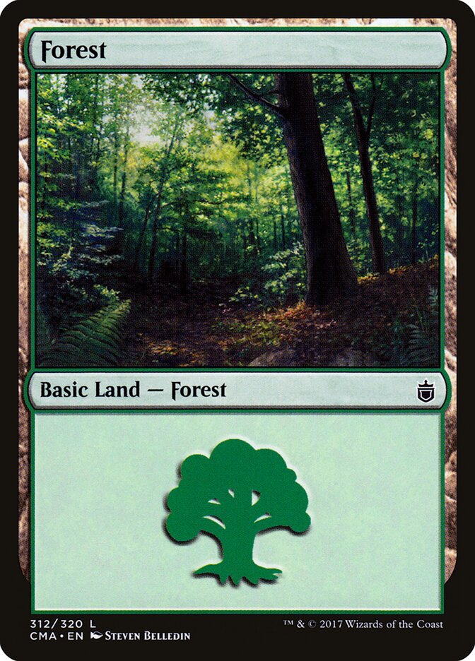 Forest card front