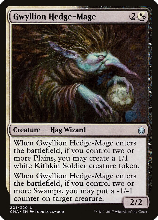 Gwyllion Hedge-Mage card front