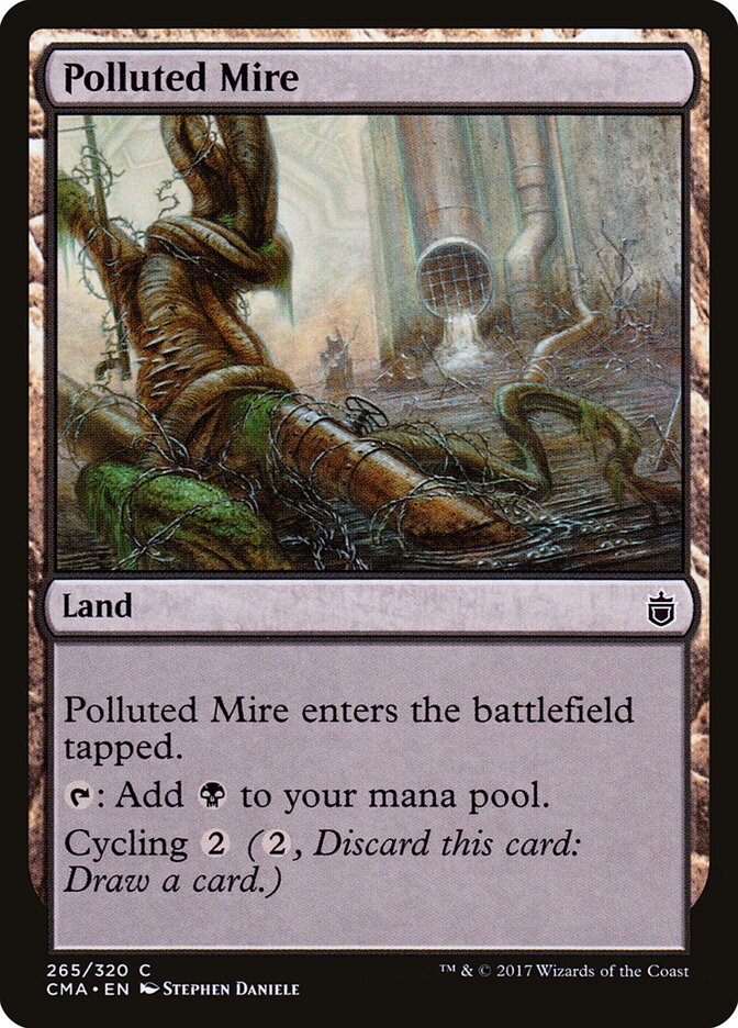 Polluted Mire card front