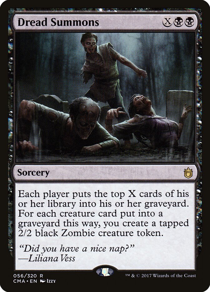 Dread Summons card front