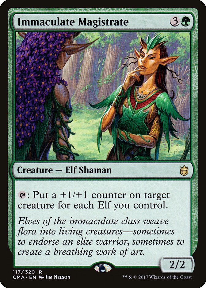 Immaculate Magistrate card front