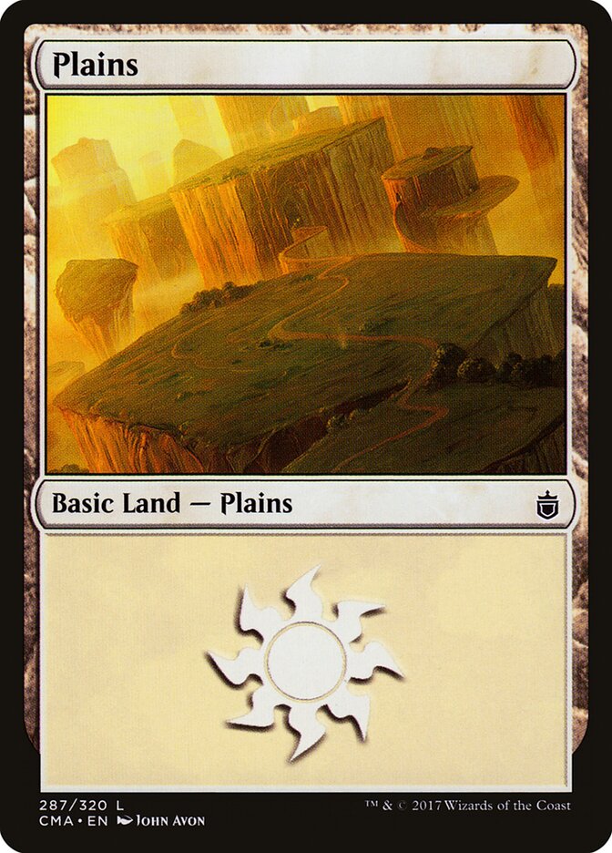 Plains card front