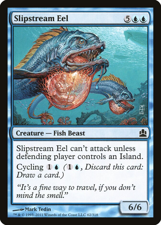 Slipstream Eel card front