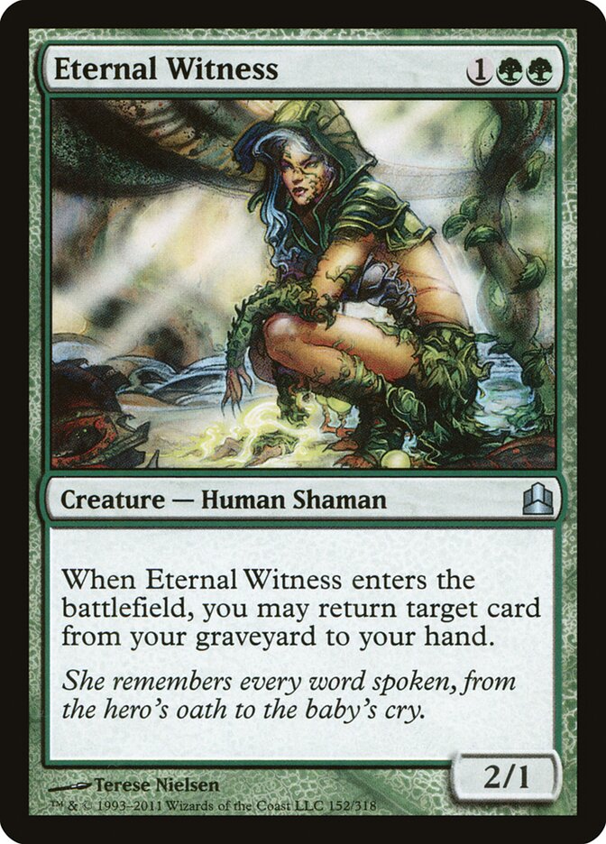 Eternal Witness card front
