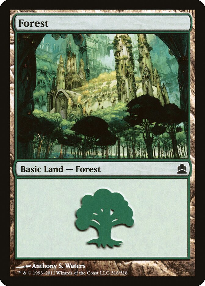 Forest card front