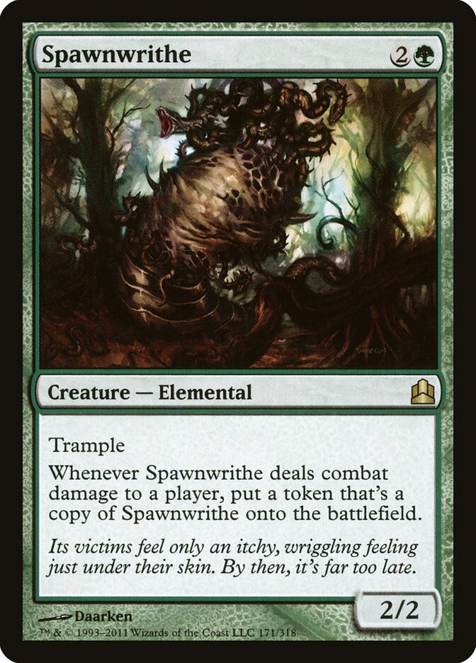 Spawnwrithe card front