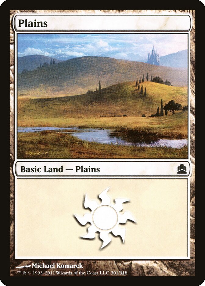 Plains card front
