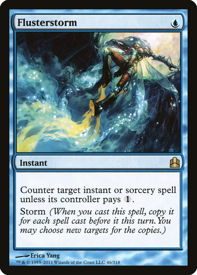 Flusterstorm card front
