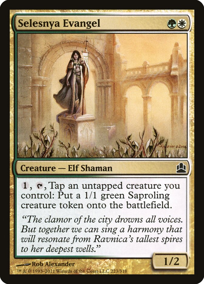 Selesnya Evangel card front
