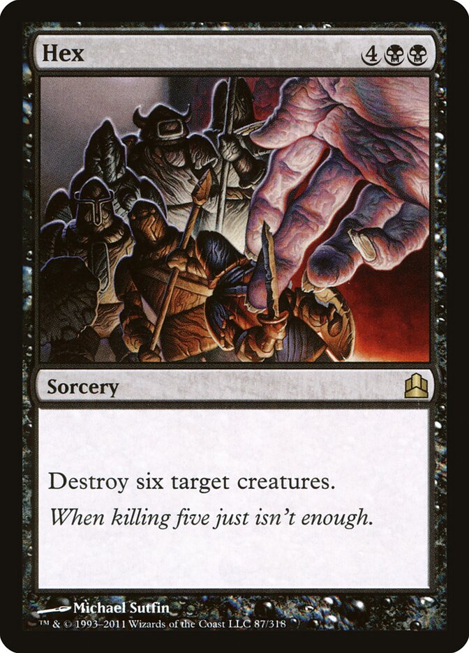 Hex card front