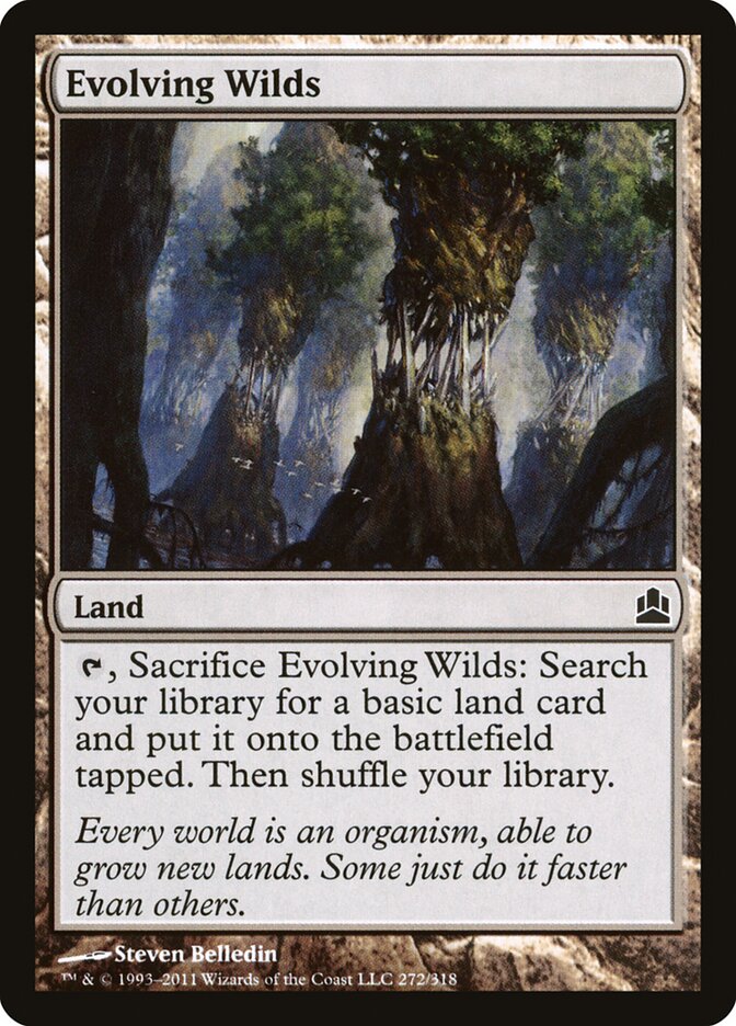 Evolving Wilds card front