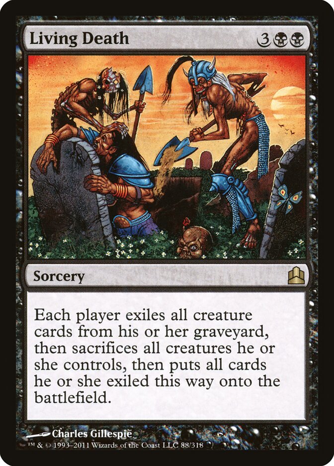 Living Death card front