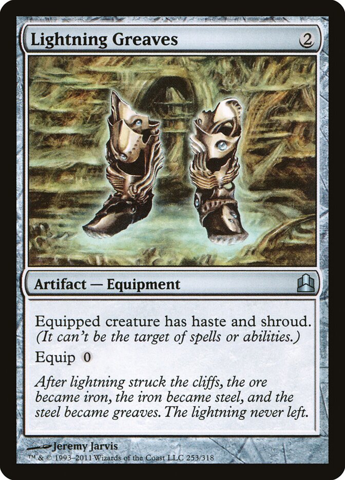 Lightning Greaves card front