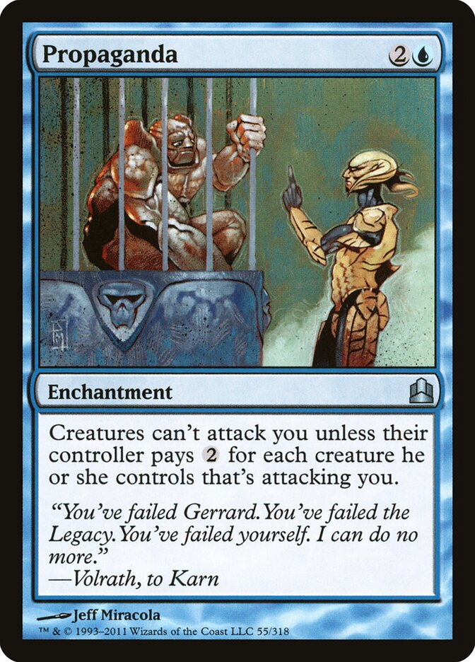 Propaganda card front