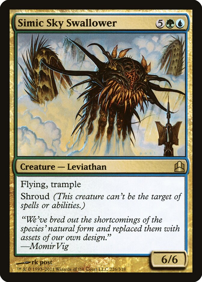 Simic Sky Swallower card front