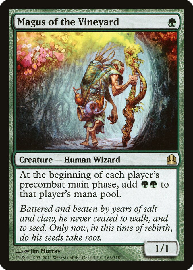 Magus of the Vineyard card front