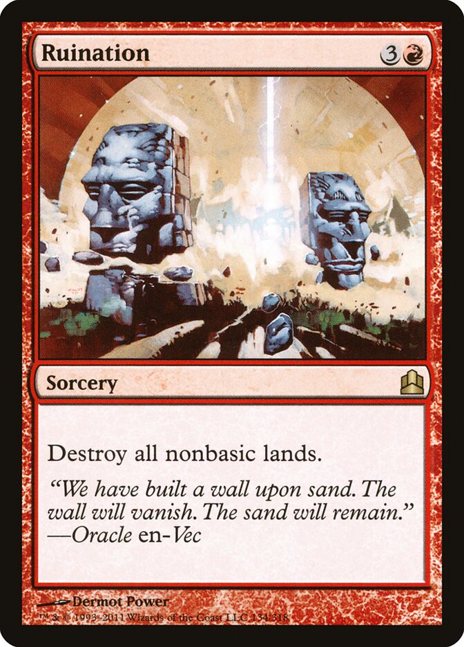 Ruination card front