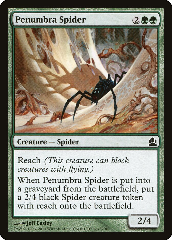 Penumbra Spider card front