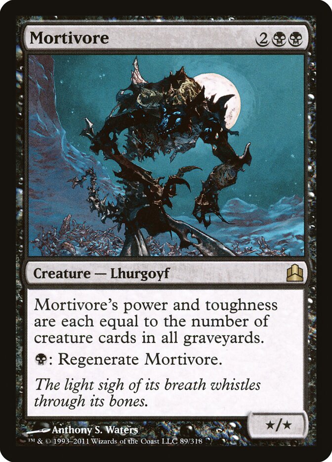 Mortivore card front