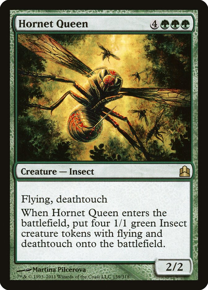Hornet Queen card front