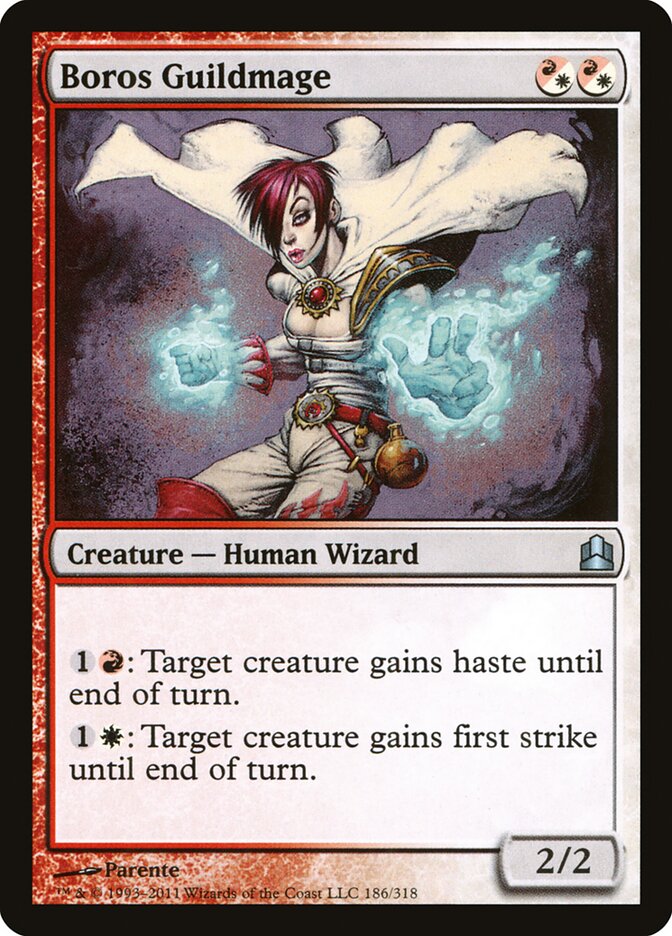 Boros Guildmage card front