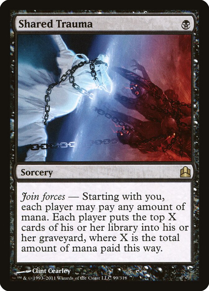 Shared Trauma card front