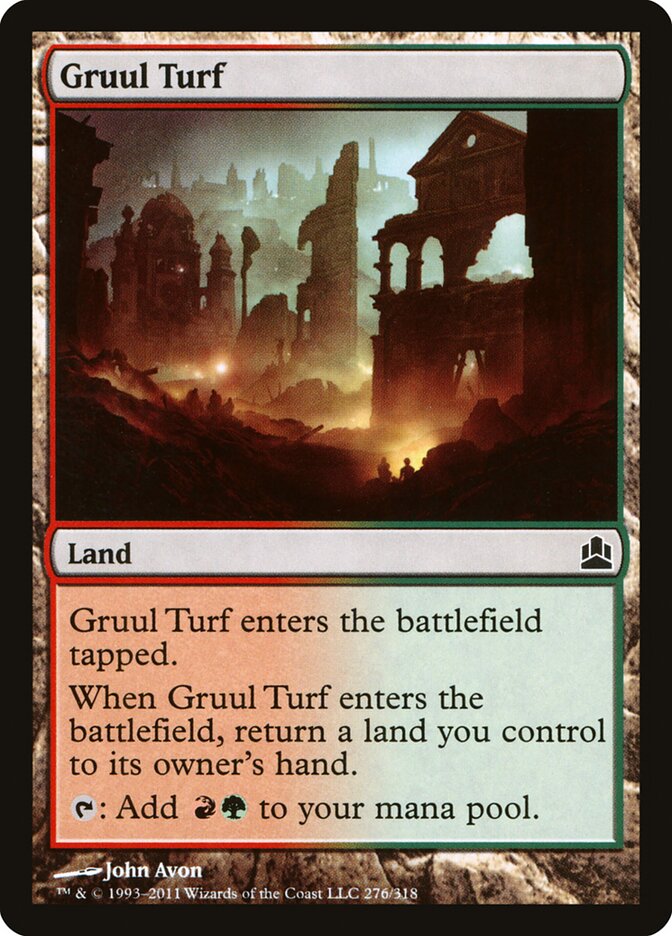 Gruul Turf card front