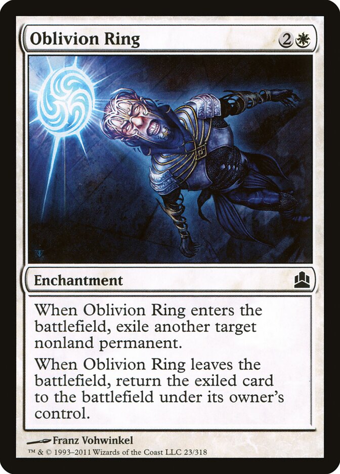 Oblivion Ring card front