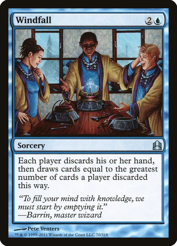 Windfall card front