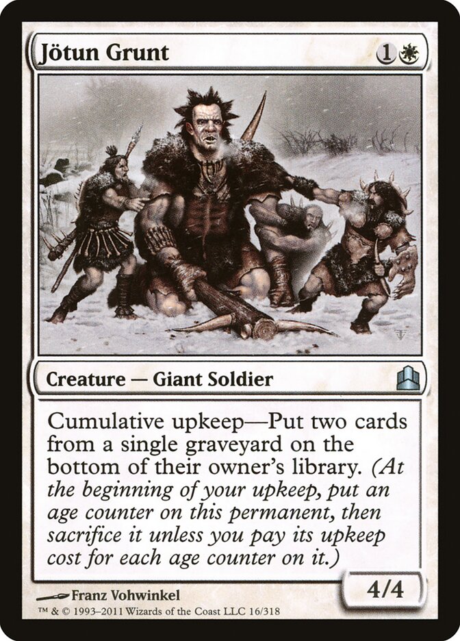 Jötun Grunt card front