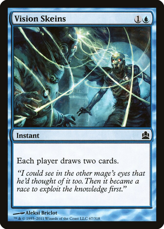 Vision Skeins card front