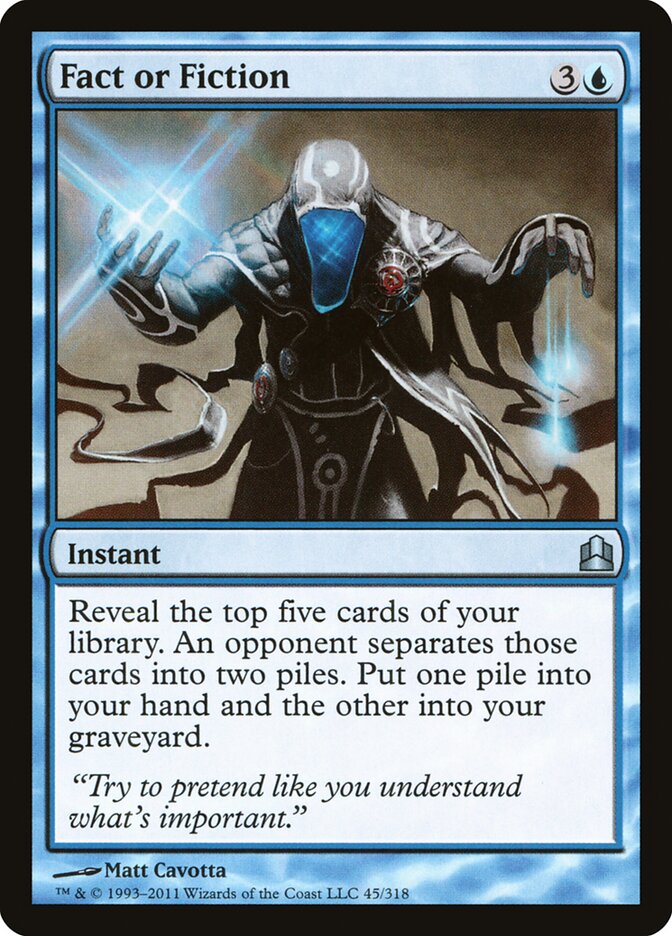 Fact or Fiction card front
