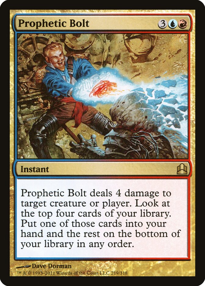 Prophetic Bolt card front