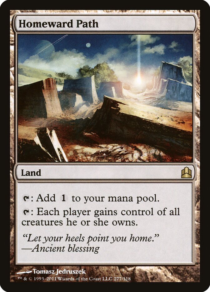 Homeward Path card front