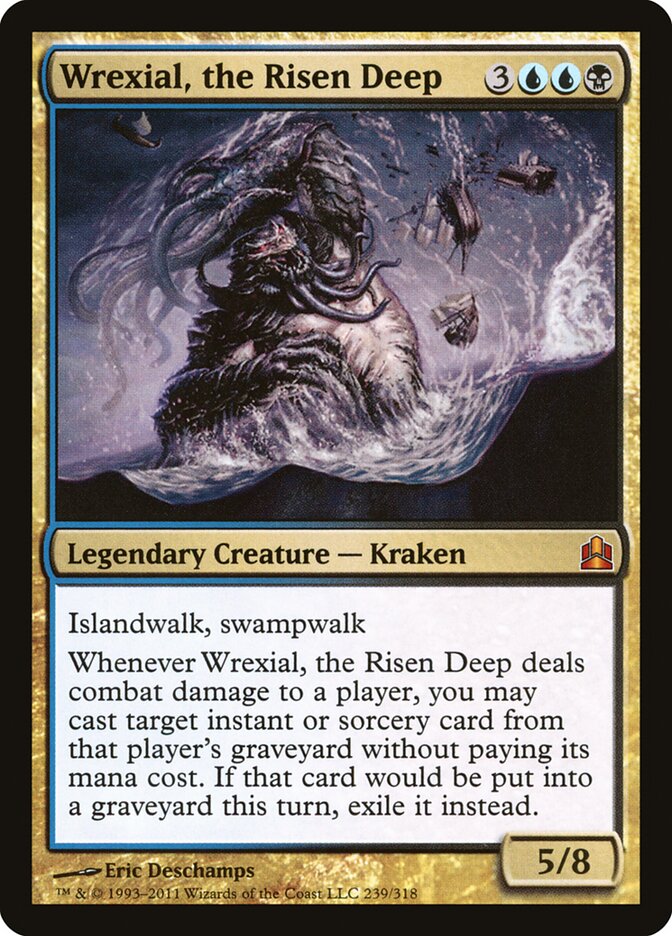 Wrexial, the Risen Deep card front