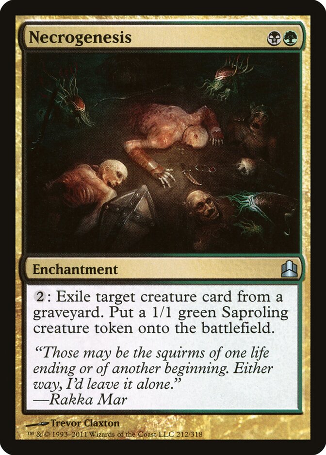 Necrogenesis card front