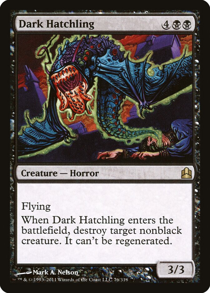 Dark Hatchling card front