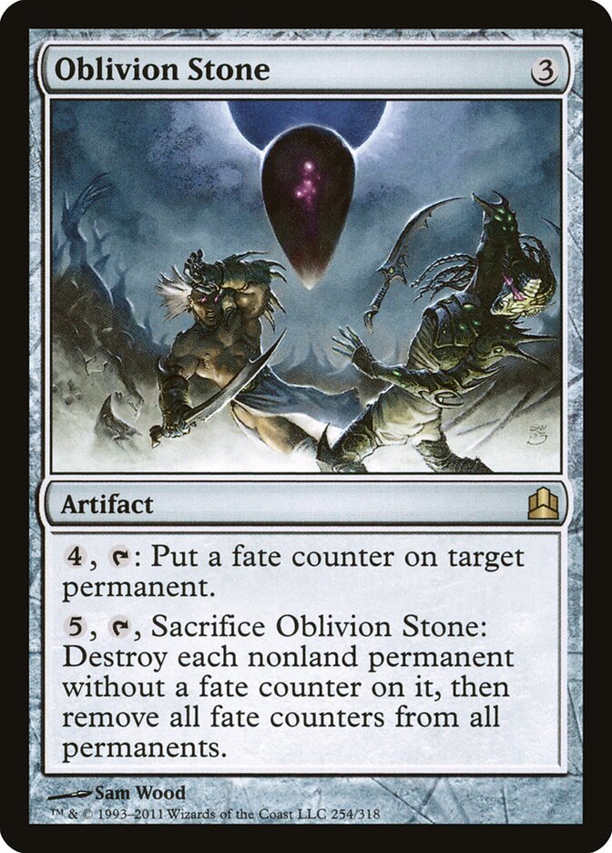 Oblivion Stone card front