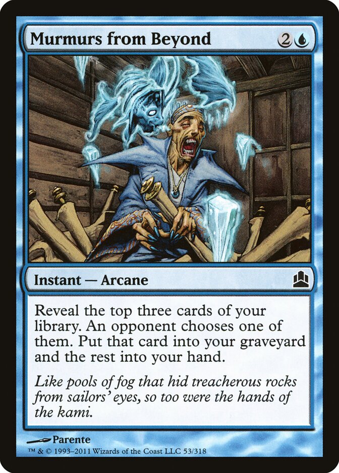 Murmurs from Beyond card front