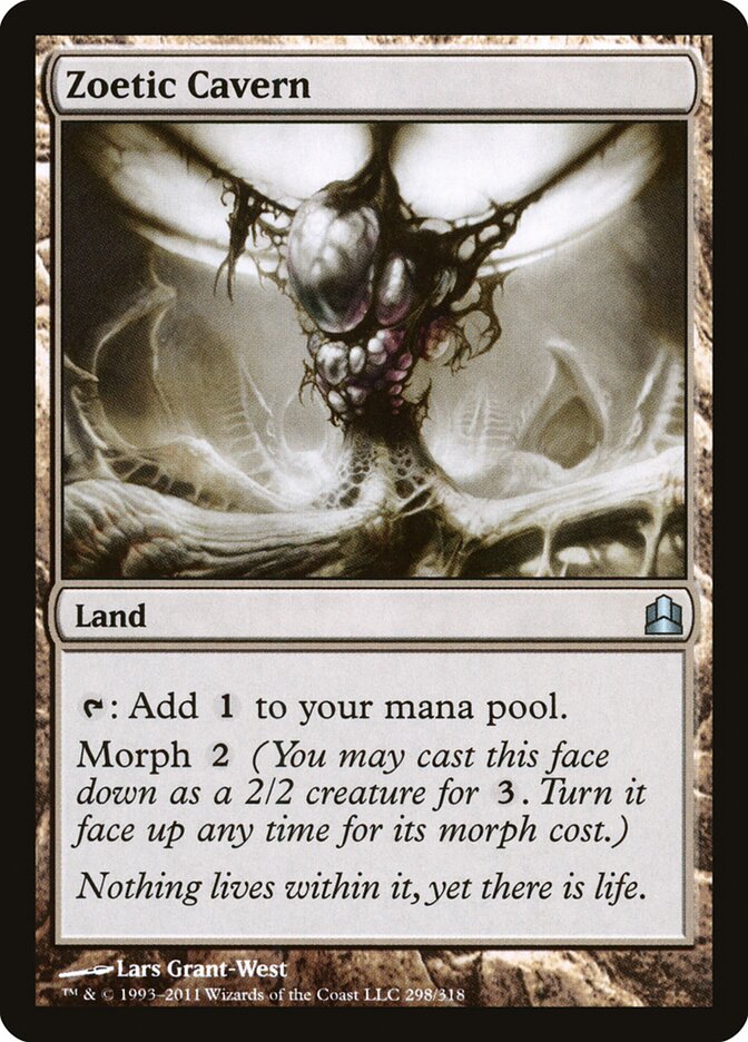Zoetic Cavern card front