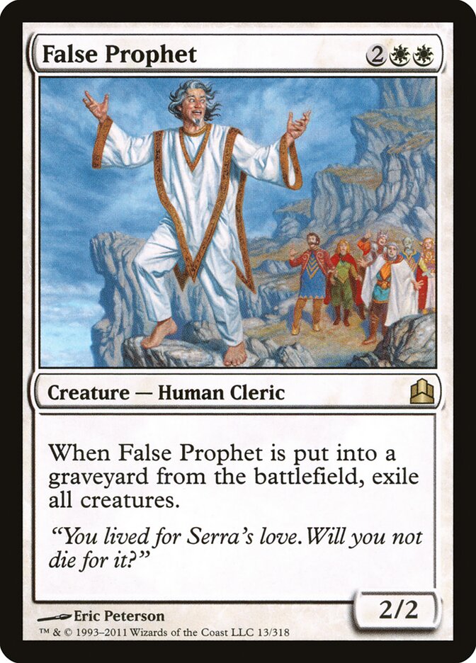 False Prophet card front