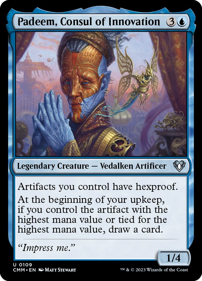 Padeem, Consul of Innovation card front