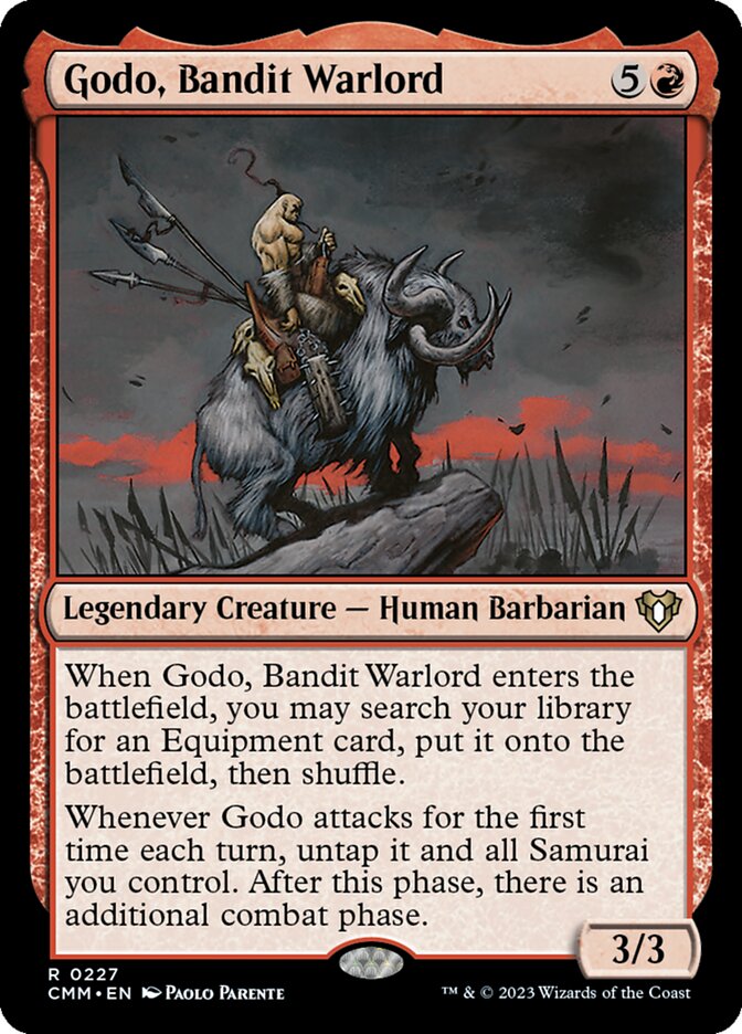 Godo, Bandit Warlord card front