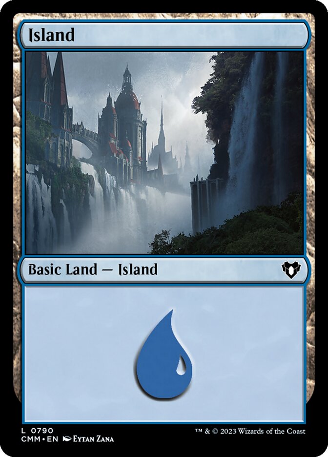 Island card front