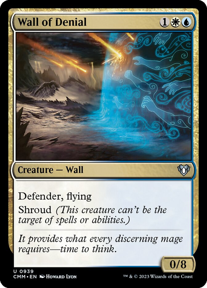 Wall of Denial card front