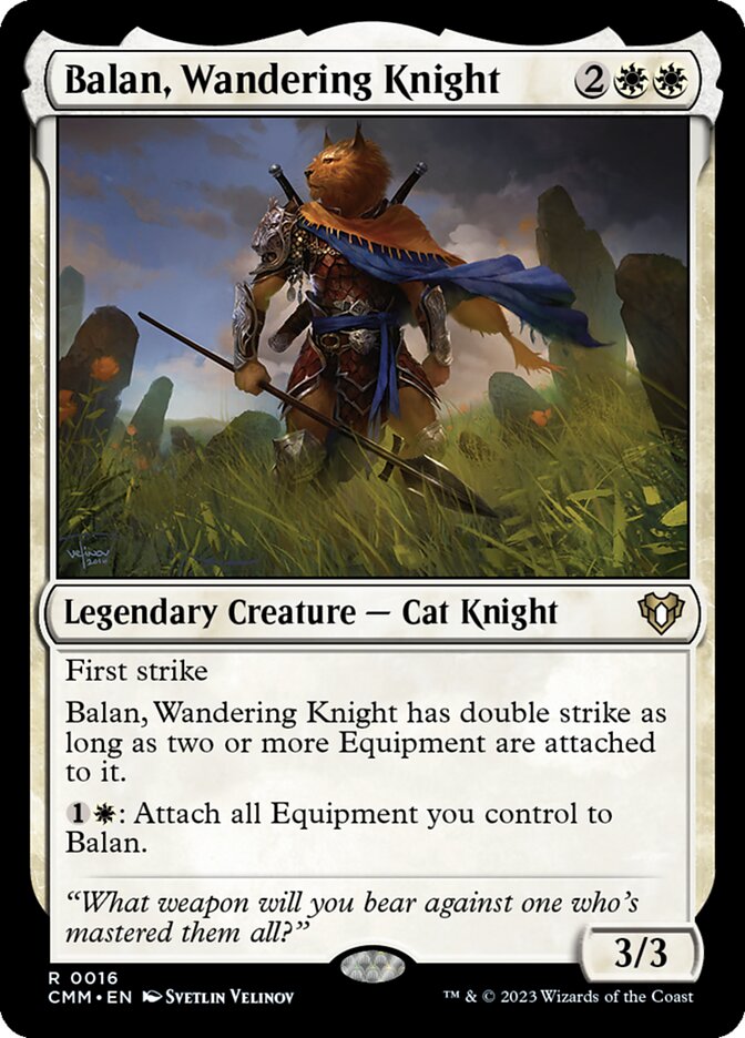 Balan, Wandering Knight card front