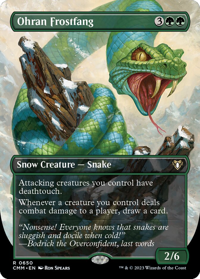 Ohran Frostfang card front