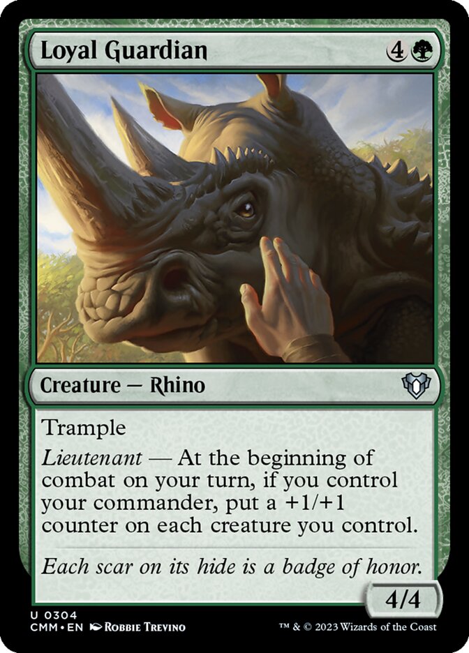 Loyal Guardian card front