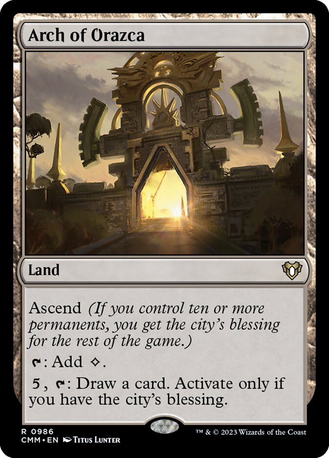 Arch of Orazca card front